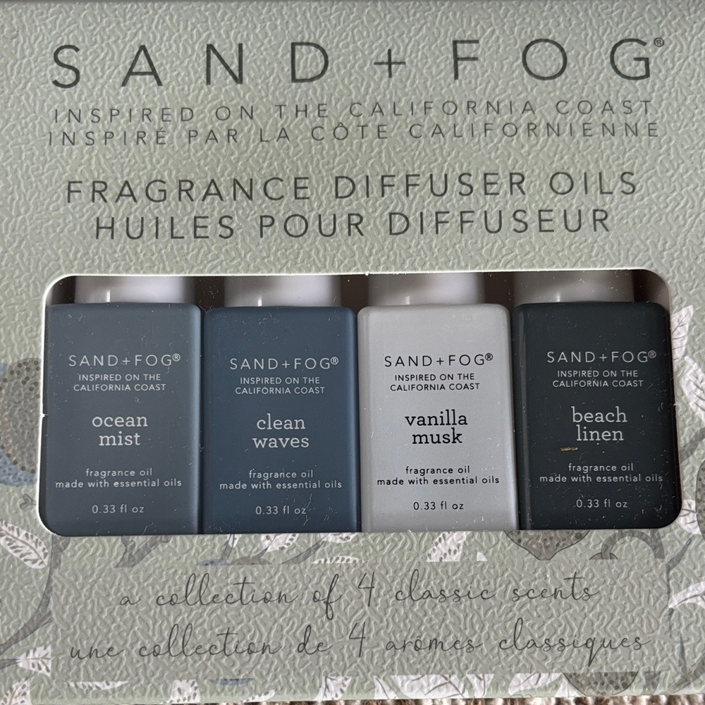 Sand + Fog Fragrance Diffuser Oils Set